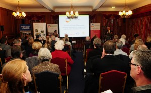 In partnership with the Scottish Government and Scottish Borders Council, Pub is The Hub launched its rural services initiative in Scotland for the first time. Photos: Pub is The Hub Presentations at the Carfraemill Mill Hotel, Lauder, Berwickshire, Scotland 20th Jan 2016.